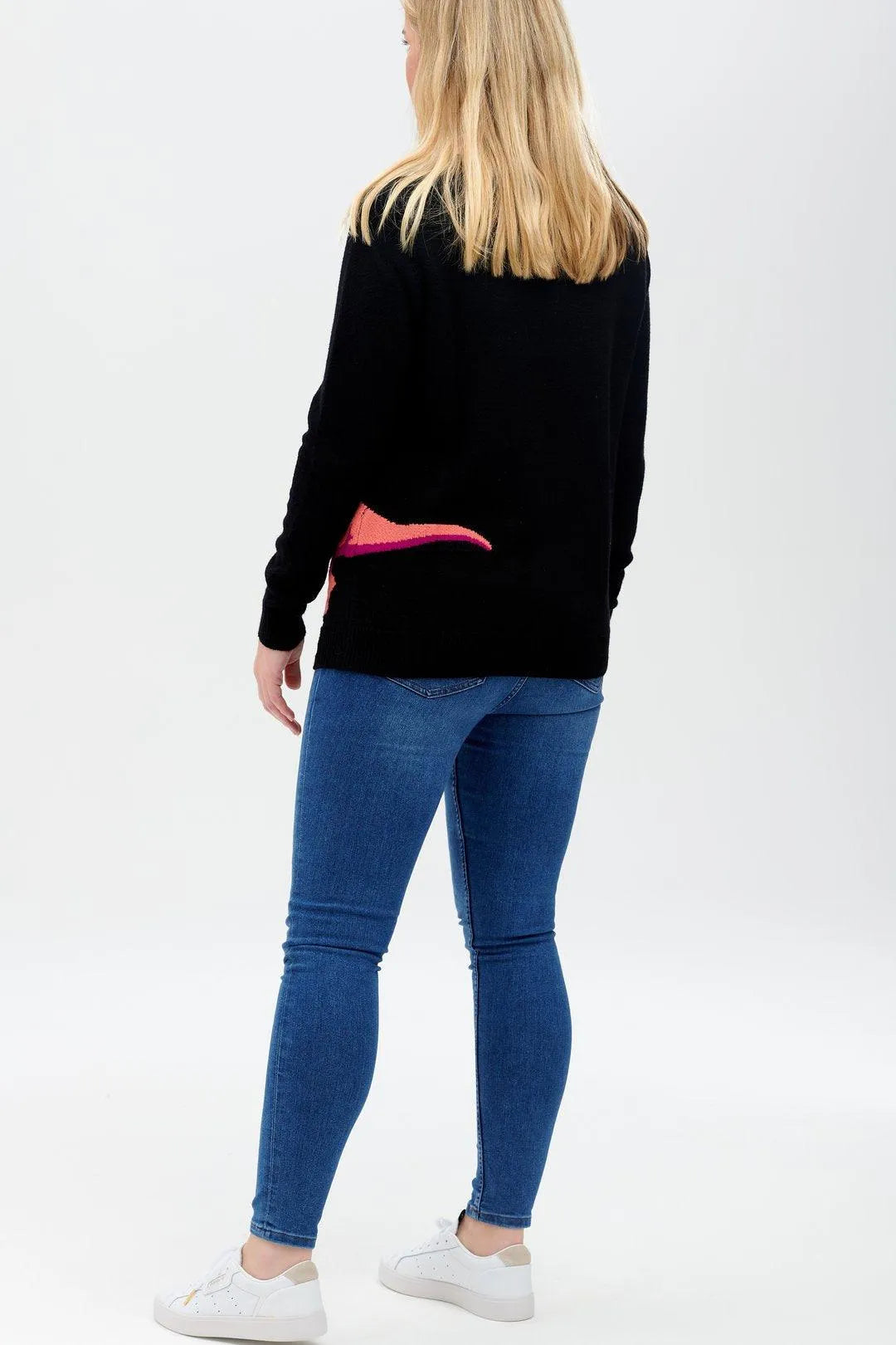 Jersey Stacey Negro T-rex Pop - ECRU