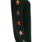 Jersey Stacey Verde, mangas de estrella otoñal - ECRU