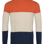Jersey Sune Lamswool Block - ECRU