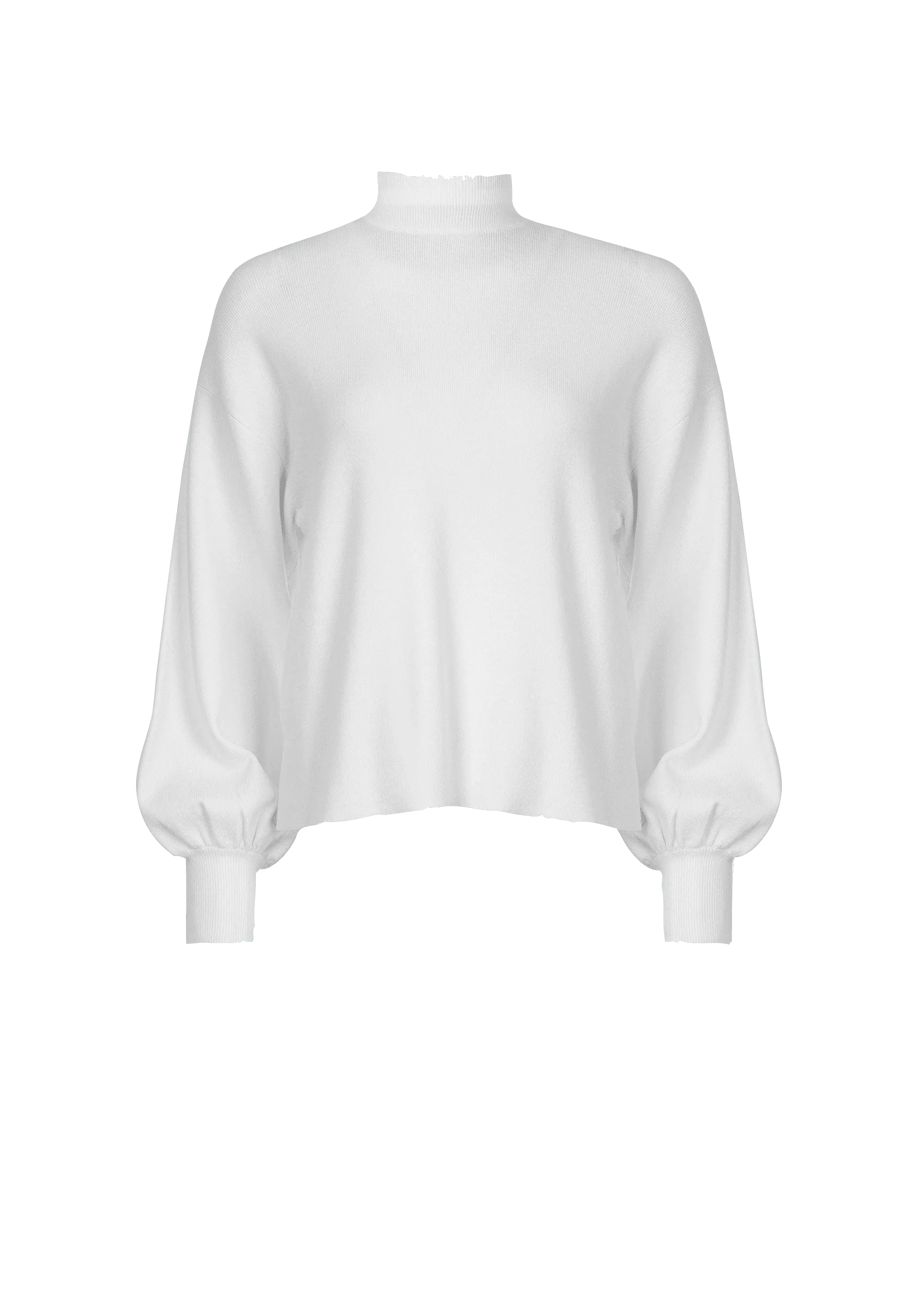 Jersey Viana 1 Blanco Brillante - ECRU