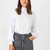 Jersey Viana 1 Blanco Brillante - ECRU