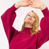 Jersey Viana 1 Rojo Tango - ECRU