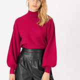 Jersey Viana 1 Rojo Tango - ECRU