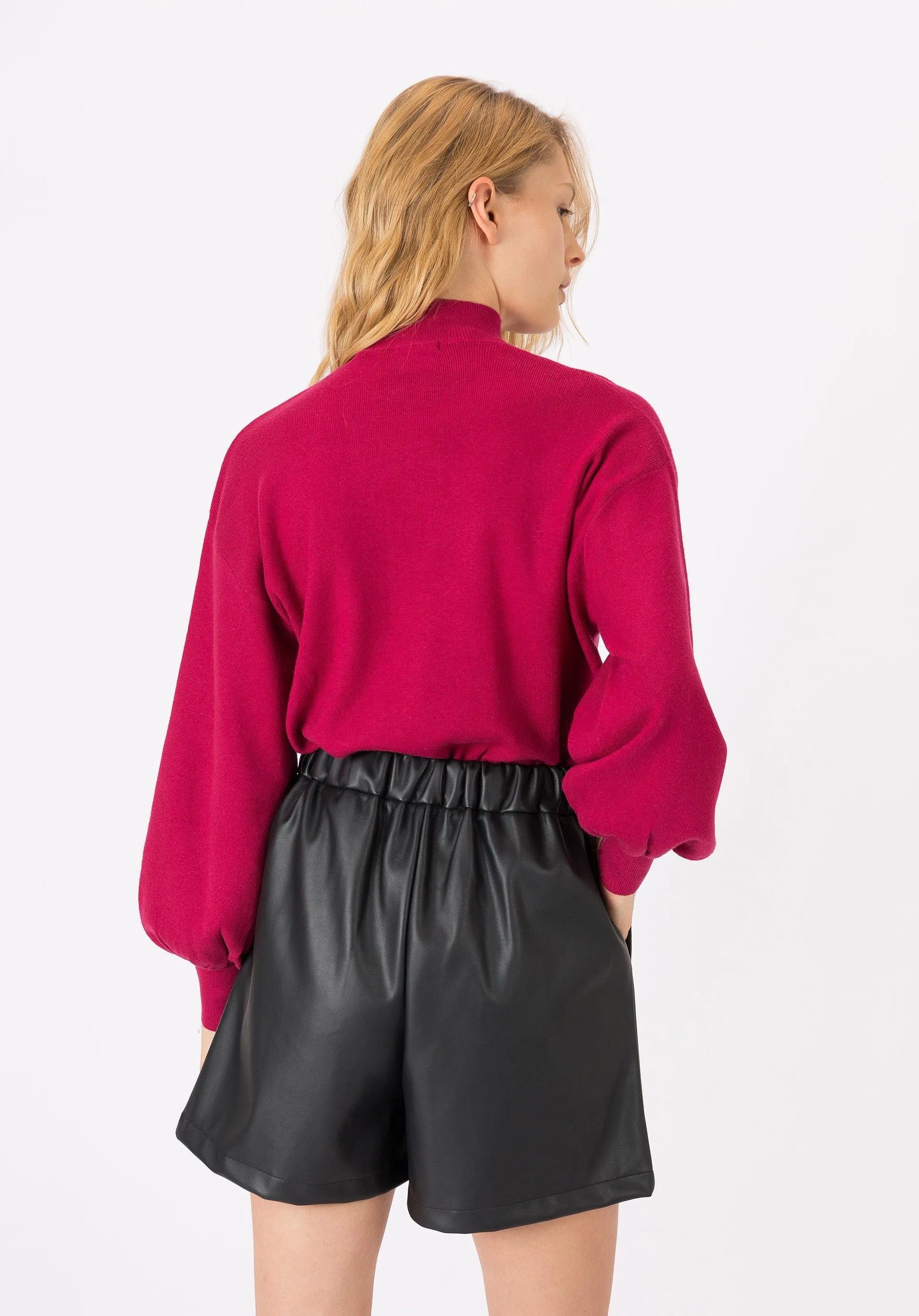 Jersey Viana 1 Rojo Tango - ECRU