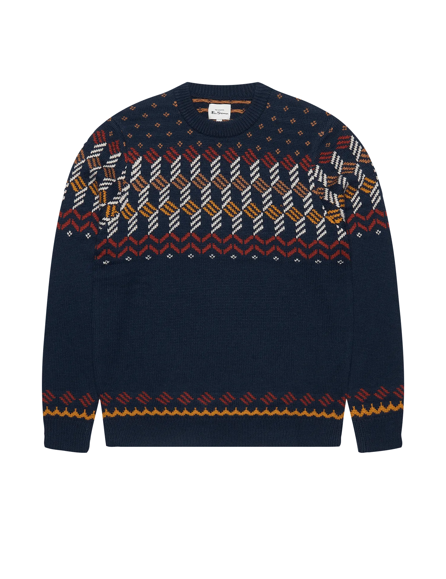 Jersey Yoke Fairisle - ECRU