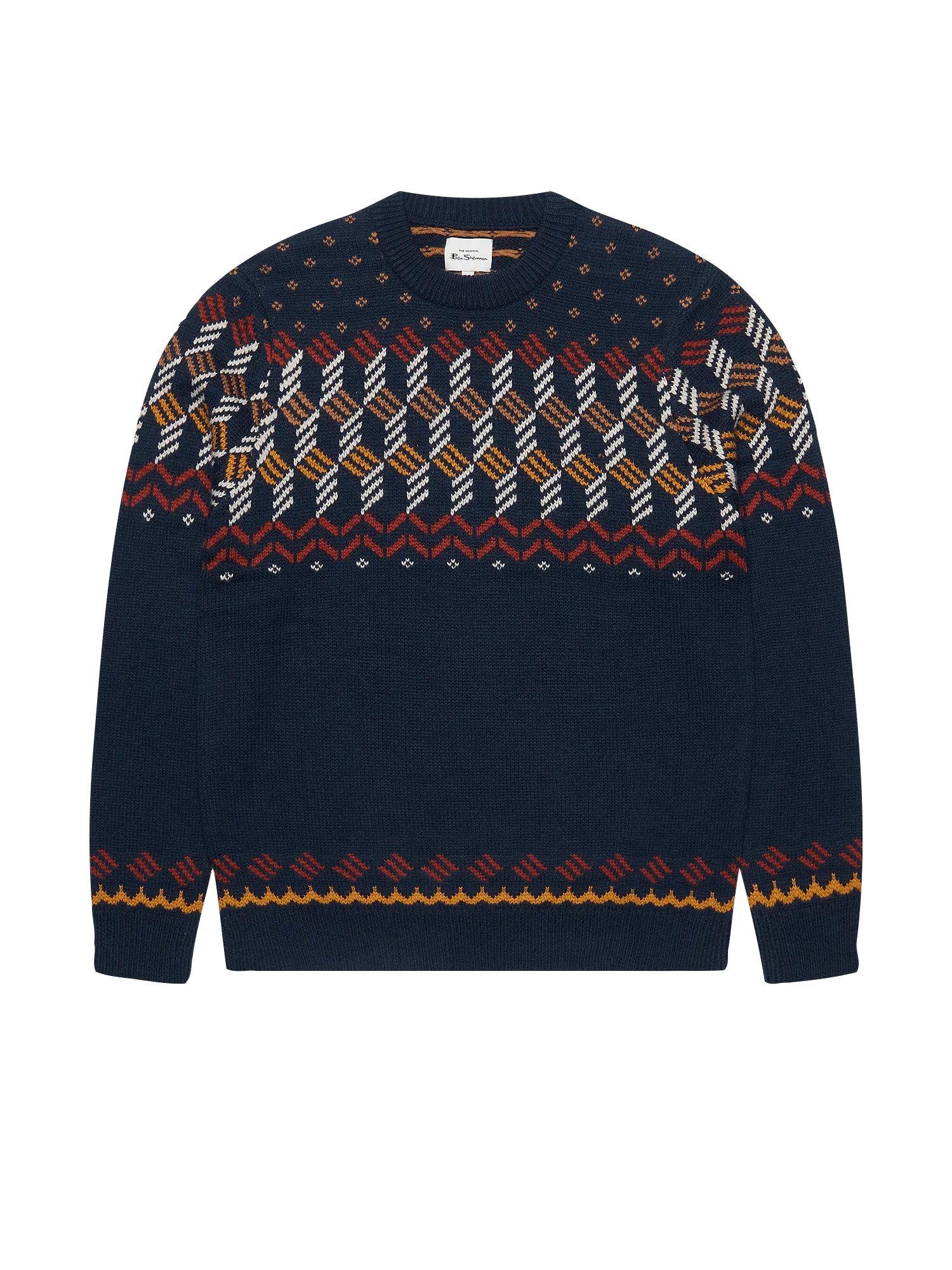 Jersey Yoke Fairisle - ECRU