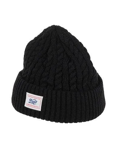 Joe Cable Beanie Phantom Black - ECRU