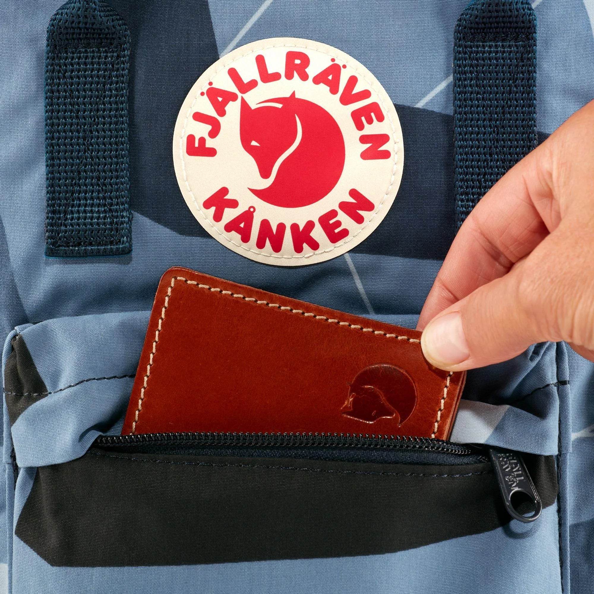 Kanken Art Mini Ocean Deep - ECRU