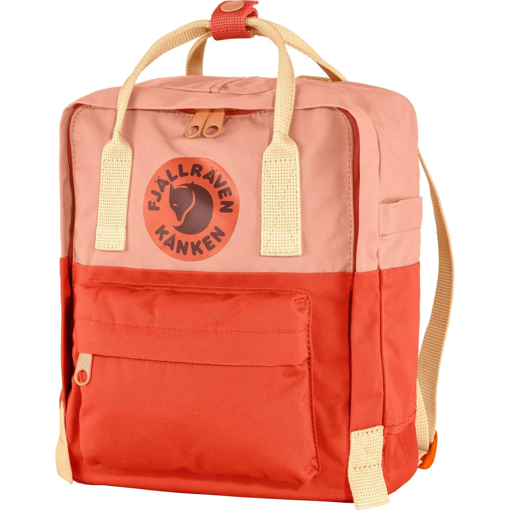 Kanken Art Mini Poppy Fields Cotton Sky - ECRU