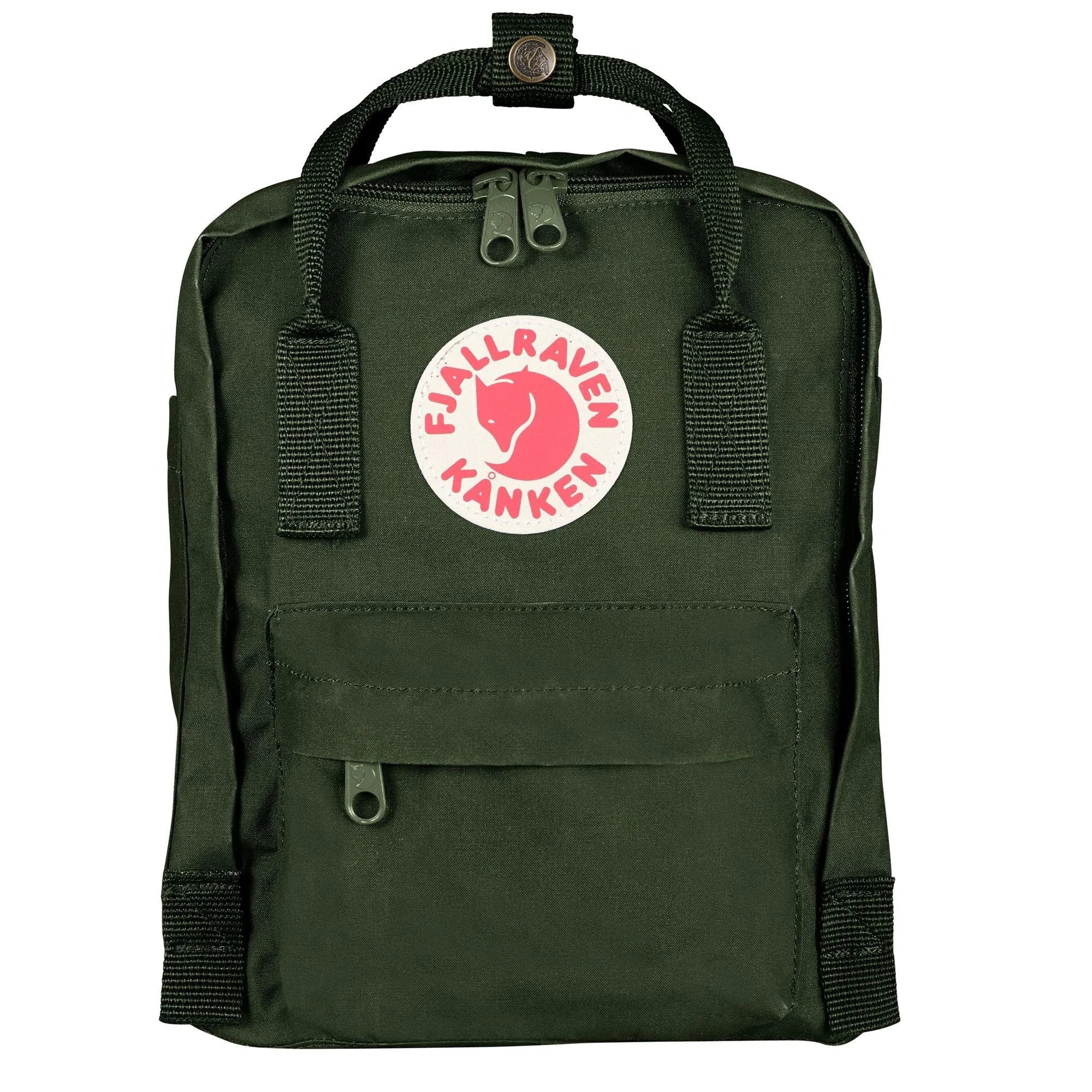 Kanken Mini Forest Green - ECRU