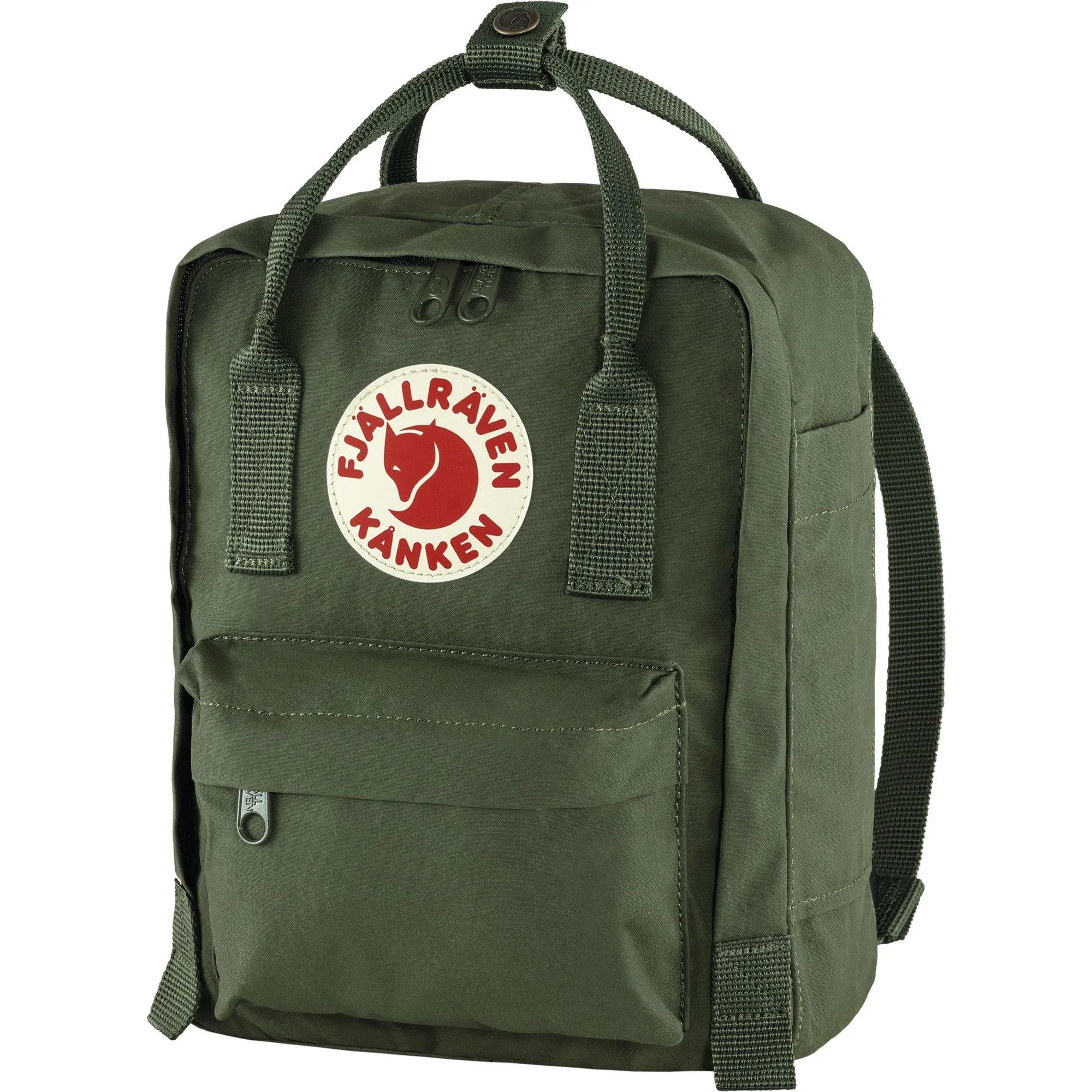Kanken Mini Forest Green - ECRU
