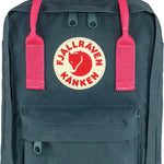 Kanken Mini Royal Blue Flamingo Pink - ECRU