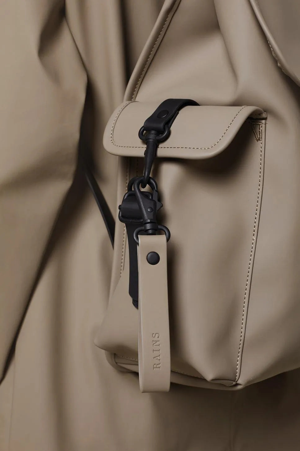 Key Chain Rains Taupe - ECRU