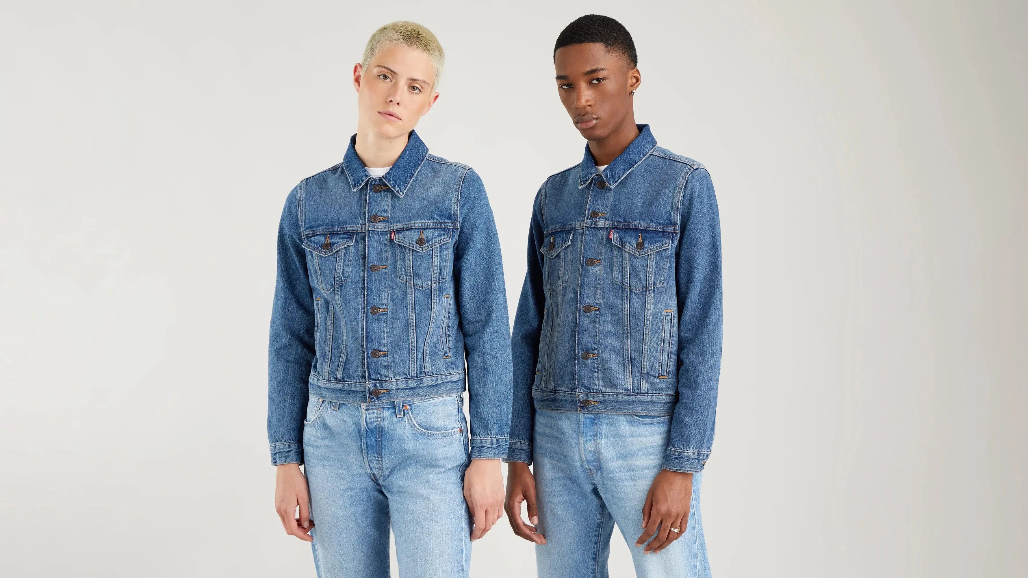 La Chaqueta Trucker Original - ECRU