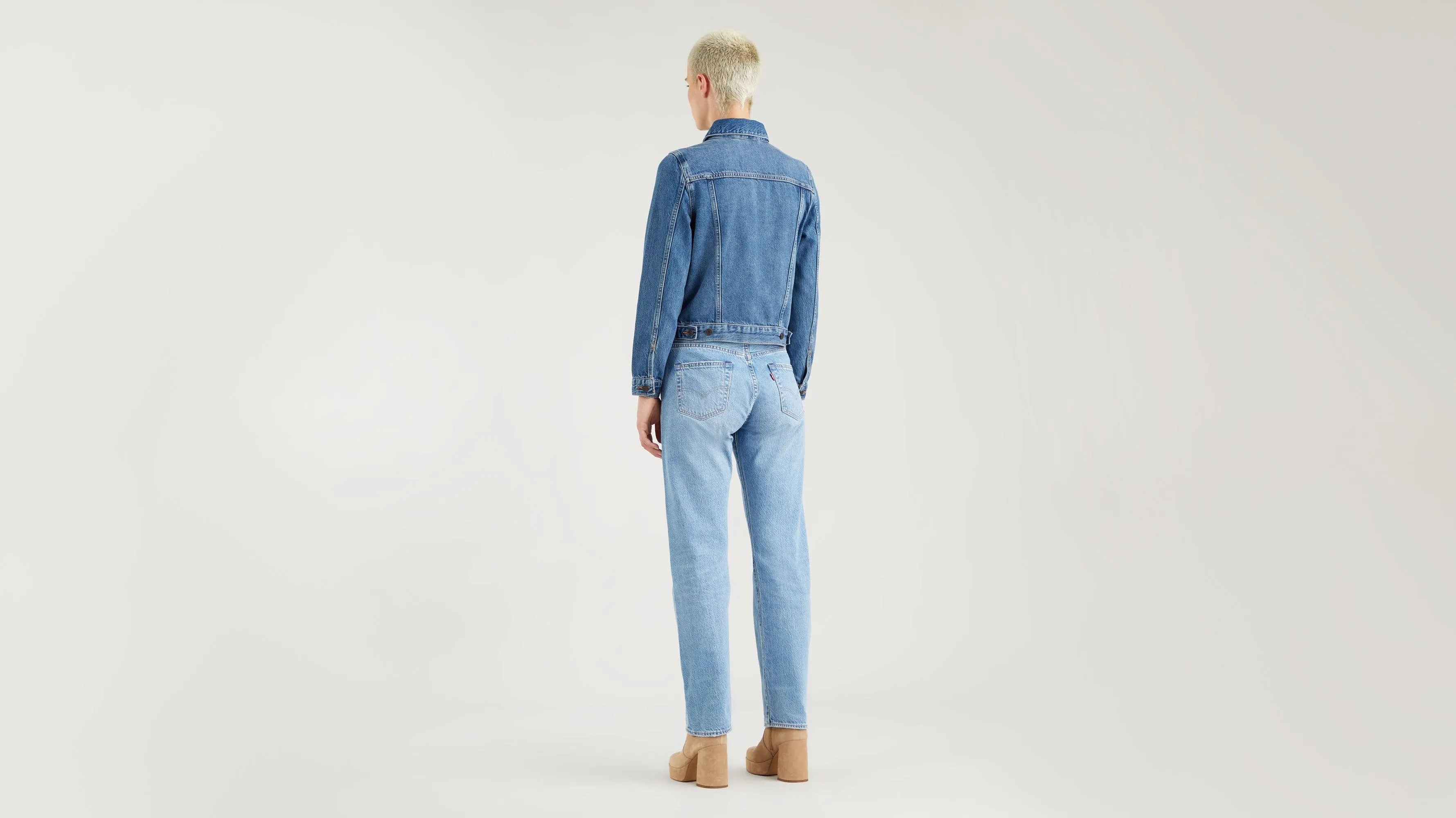 La Chaqueta Trucker Original - ECRU