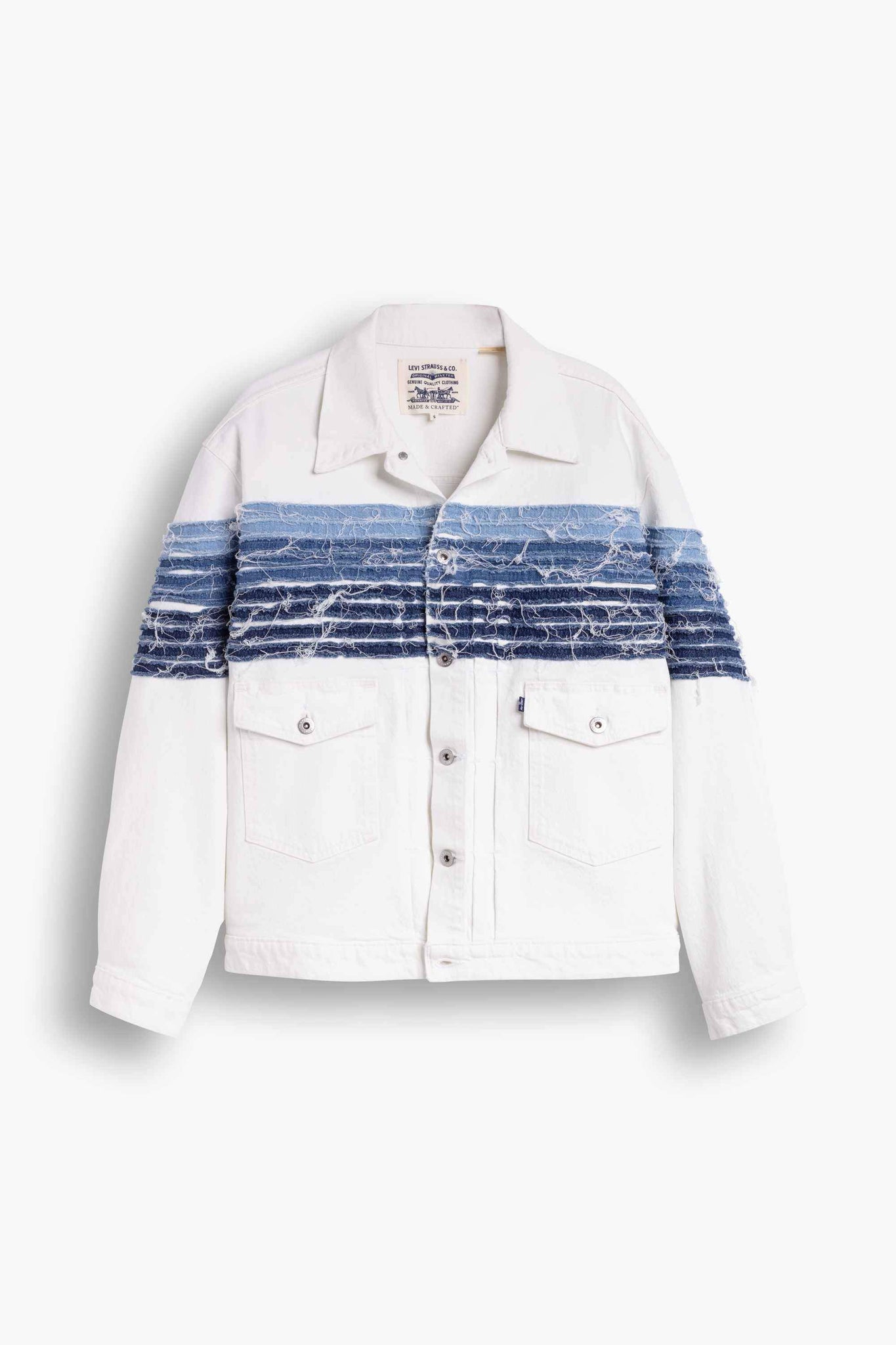 Levi's® Made & Crafted Trucker Love Letter - ECRU