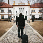 Maleta de viaje Tranzshell S Black - ECRU