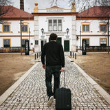 Maleta de viaje Tranzshell S Black - ECRU