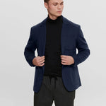 Mark Blazer Azul - ECRU
