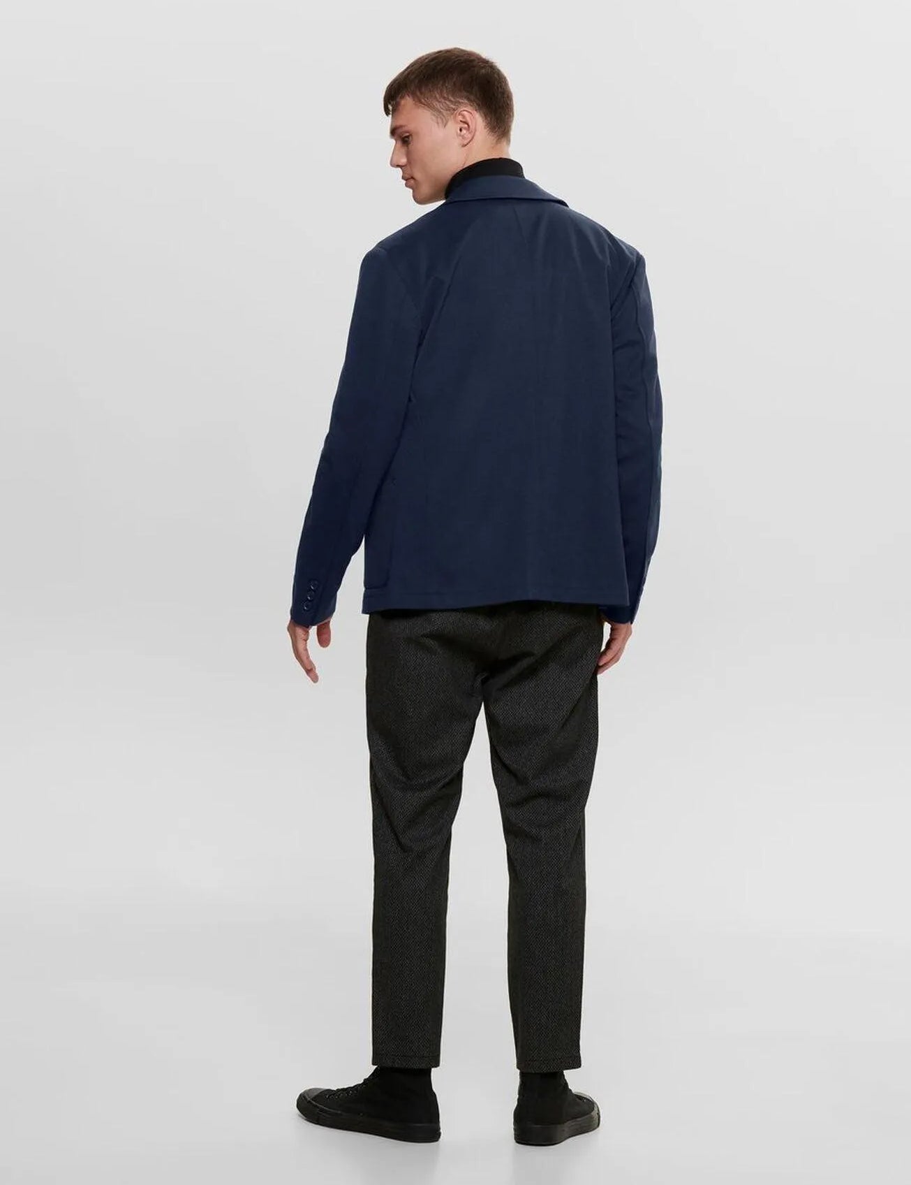 Mark Blazer Azul - ECRU