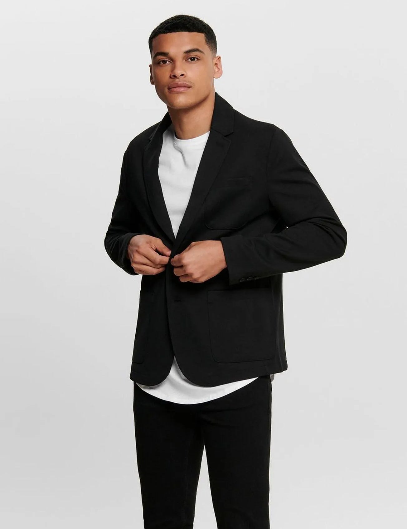 Mark Blazer Negra - ECRU