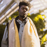 Maxi Bufanda Coffee Lover - ECRU