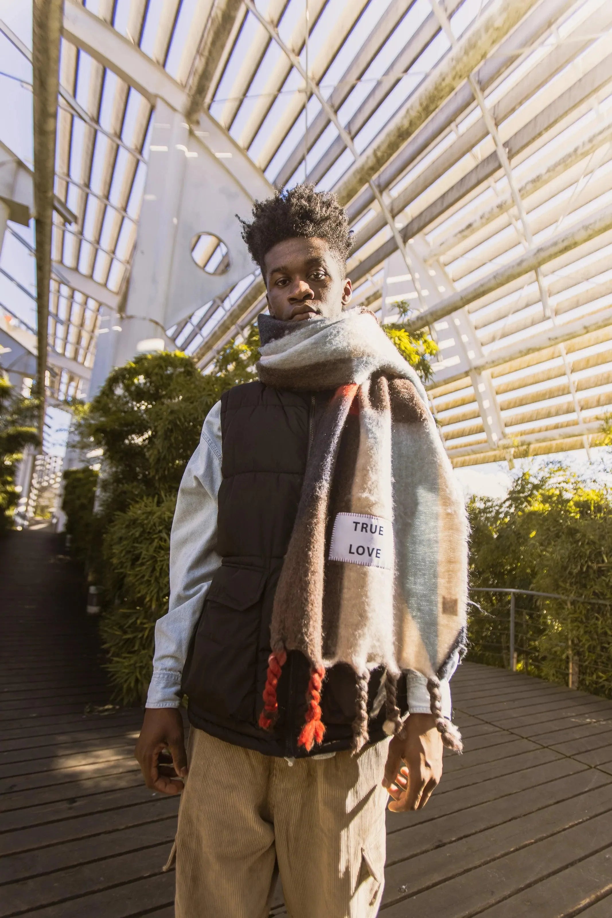 Maxi Bufanda True Love - ECRU