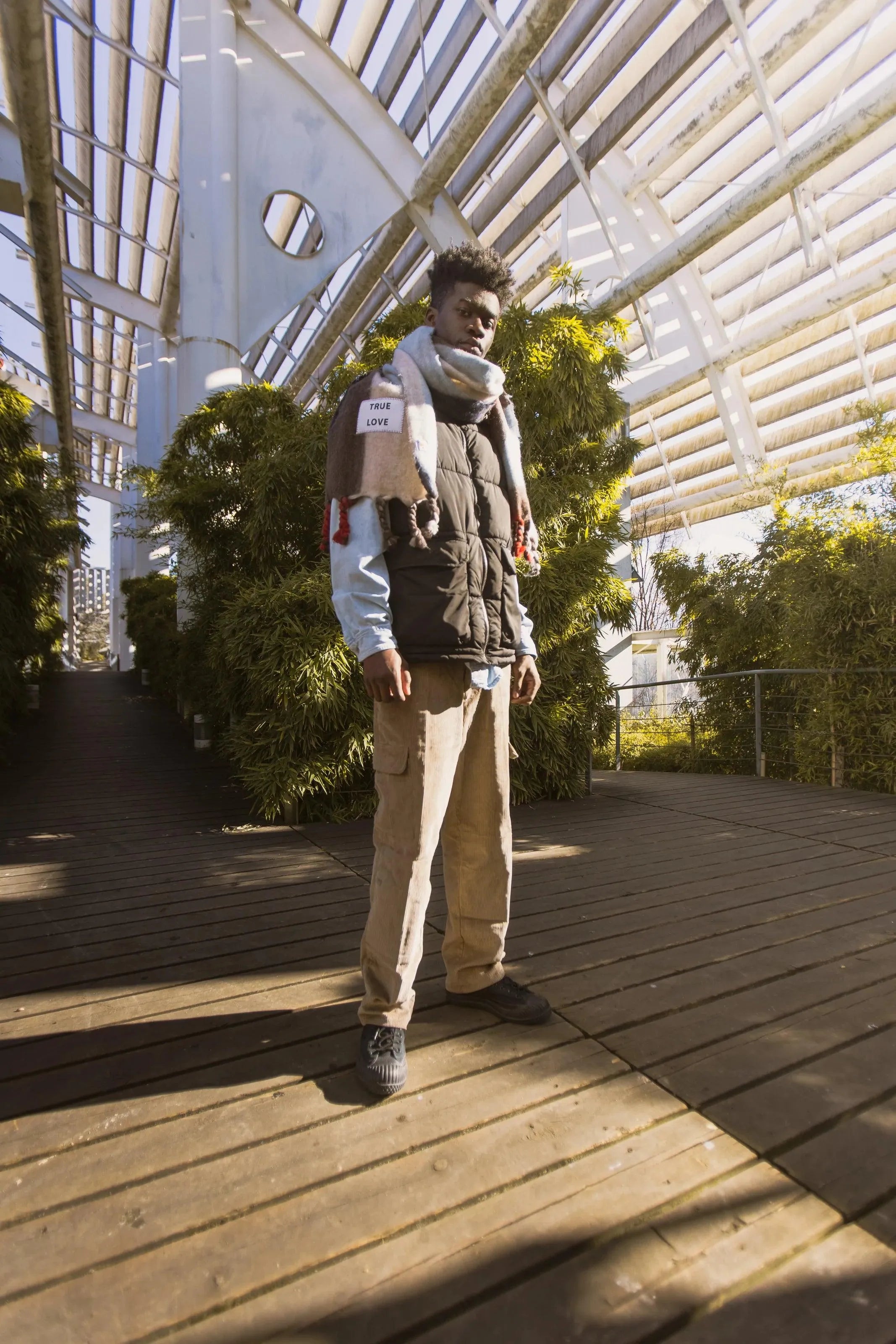 Maxi Bufanda True Love - ECRU