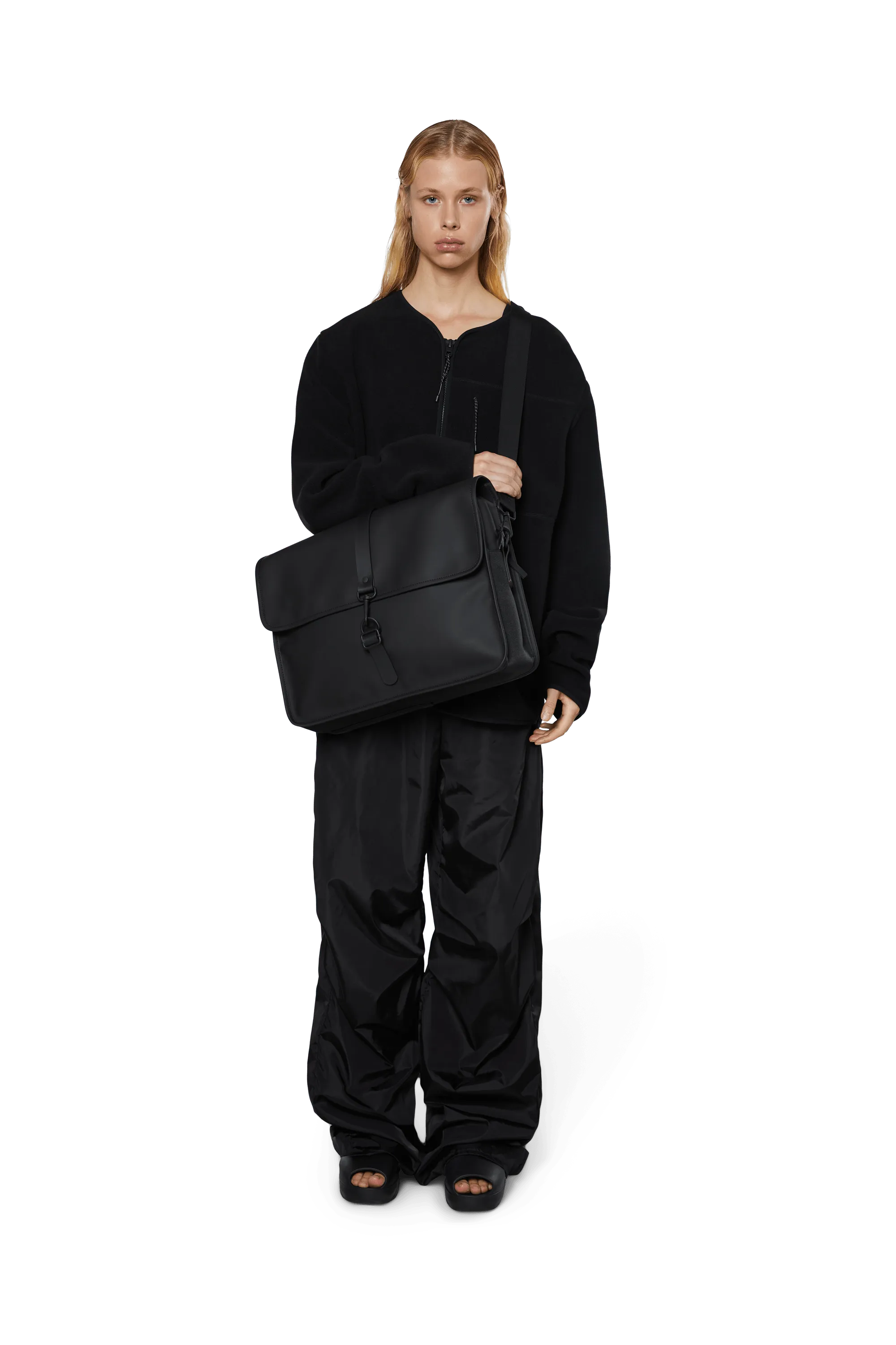 Messenger Bag Rains Black - ECRU