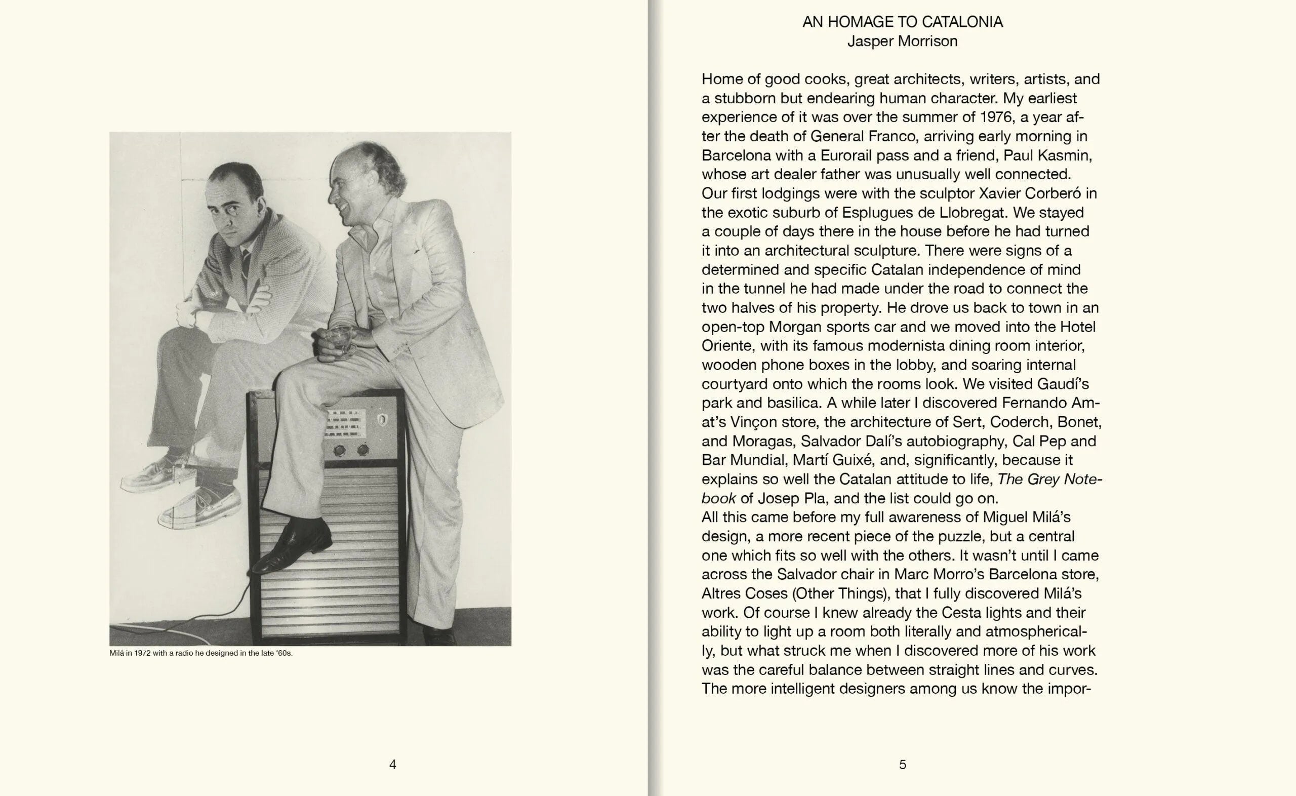 Miguel Milá: A Life in Design - ECRU