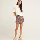 Mini Falda Pantalón - ECRU