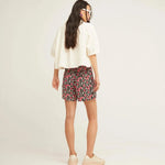 Mini Falda Pantalón - ECRU