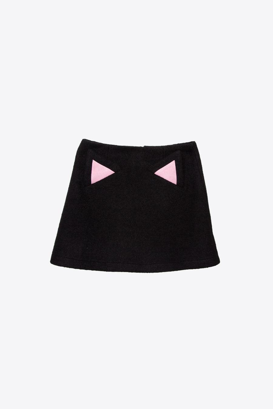 Minifalda Gato - ECRU