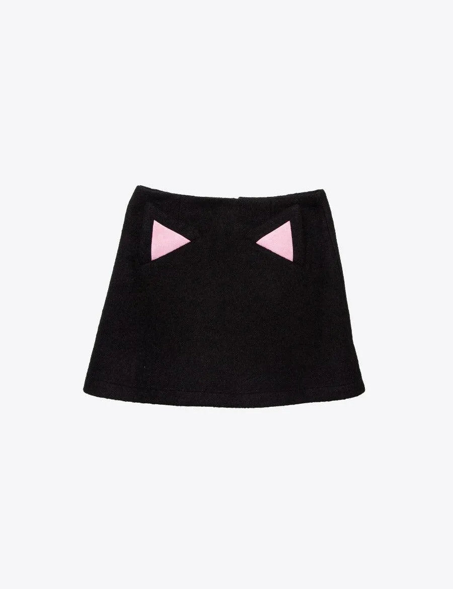 Minifalda Gato - ECRU