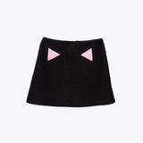 Minifalda Gato - ECRU