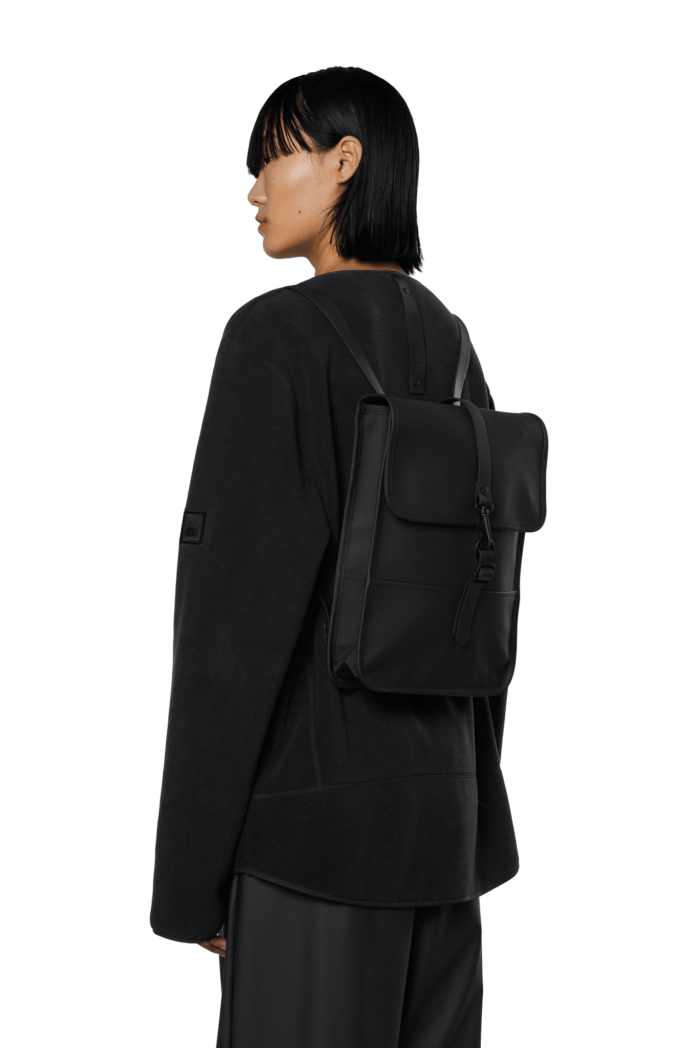 Mochila Backpack Micro Black - ECRU