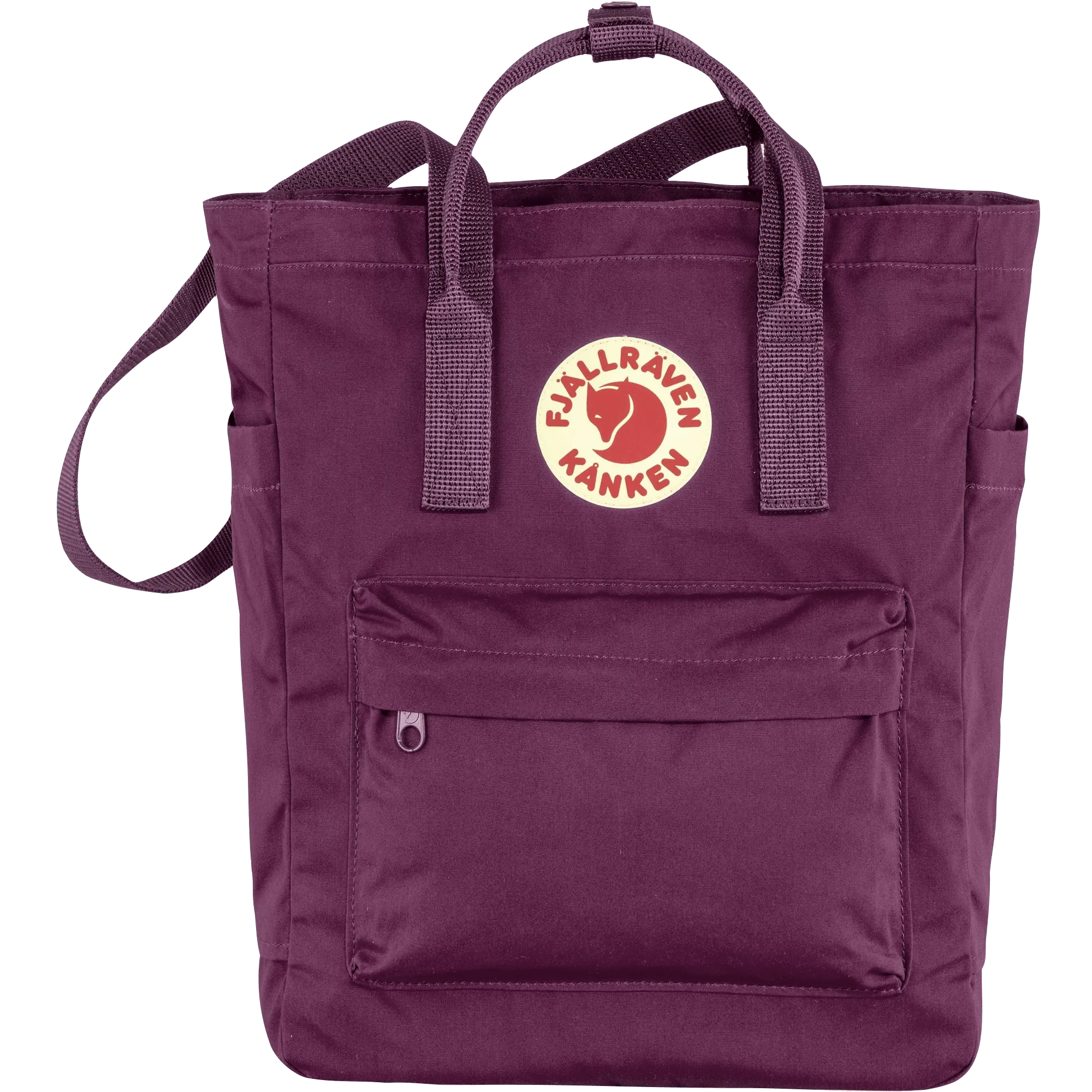 Mochila Bolso Fjallraven Kånken Totepack Royal Purple - ECRU