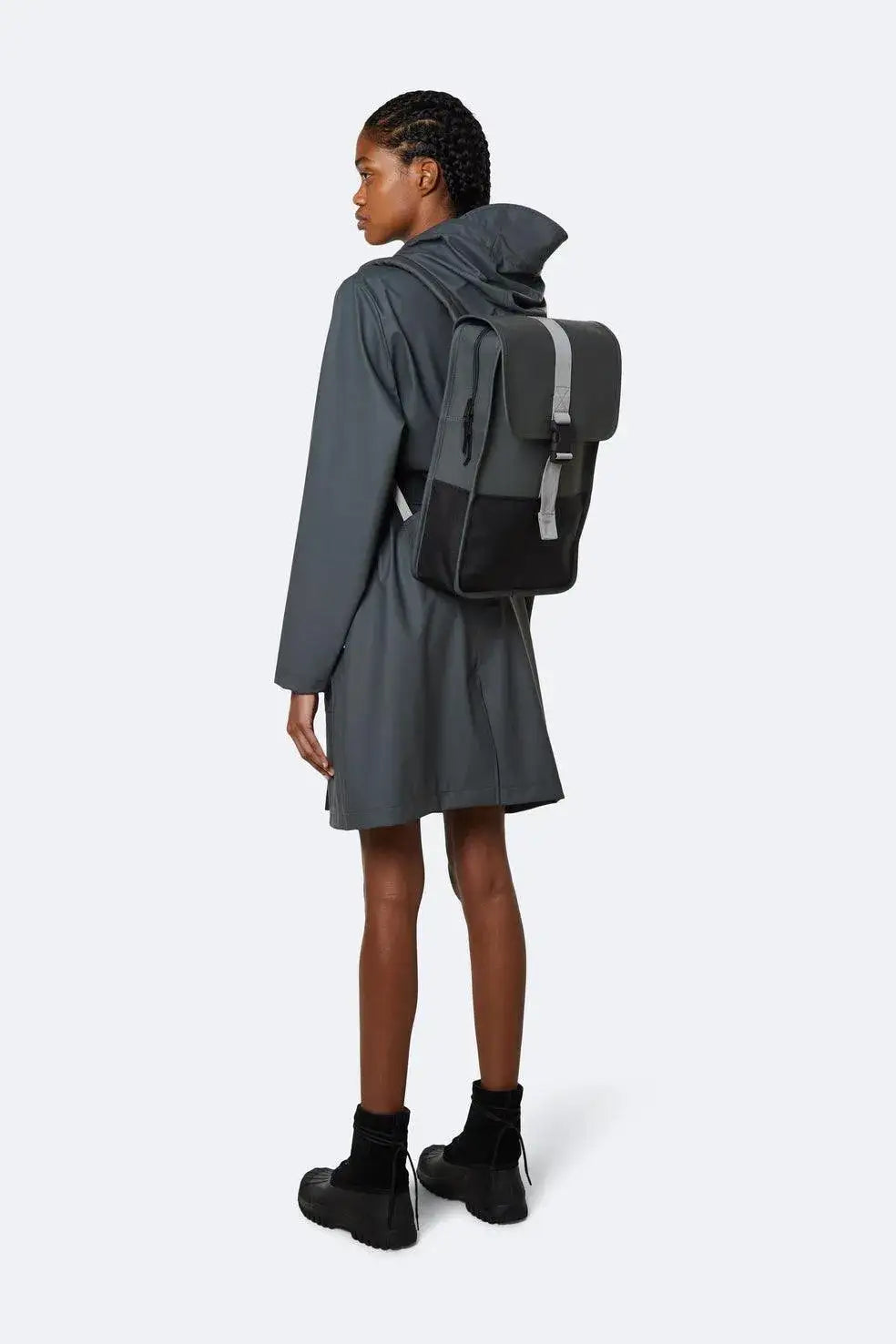 rains slate backpack Buckle Backpack Mini Black – ECRU