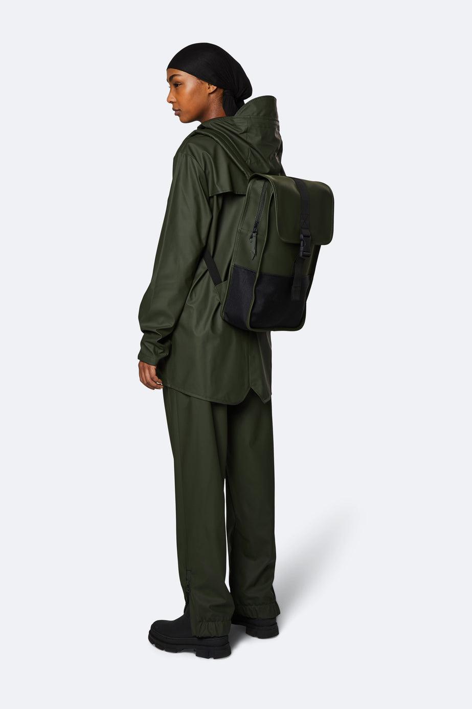 Mochila Buckle Backpack Mini Verde - ECRU