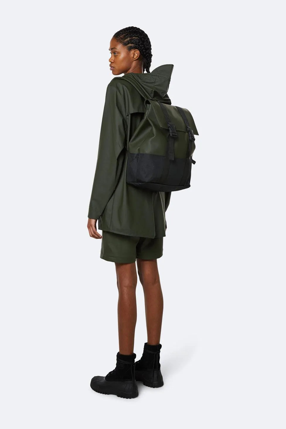 Mochila Buckle MSN Bag Verde - ECRU