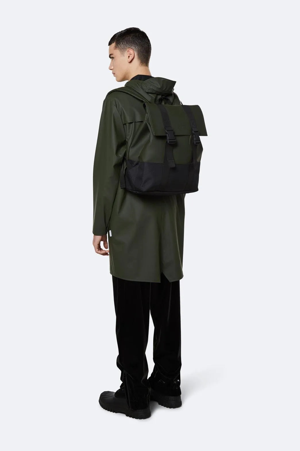 Mochila Buckle MSN Bag Verde - ECRU