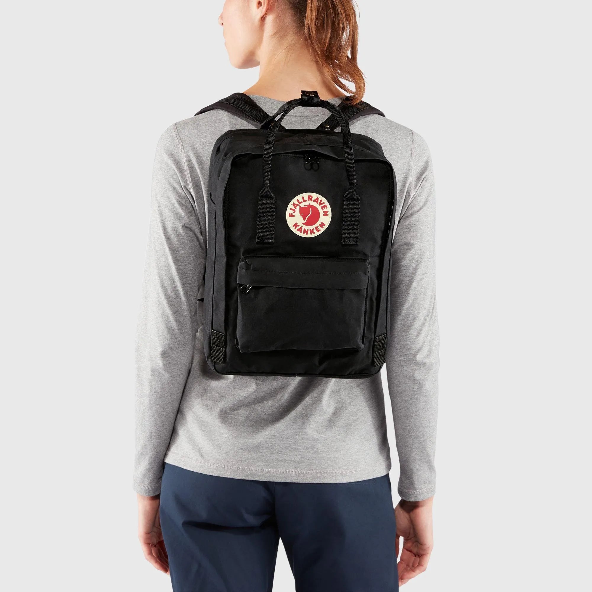 Mochila Fjallraven Kånken Laptop 13" Black - ECRU