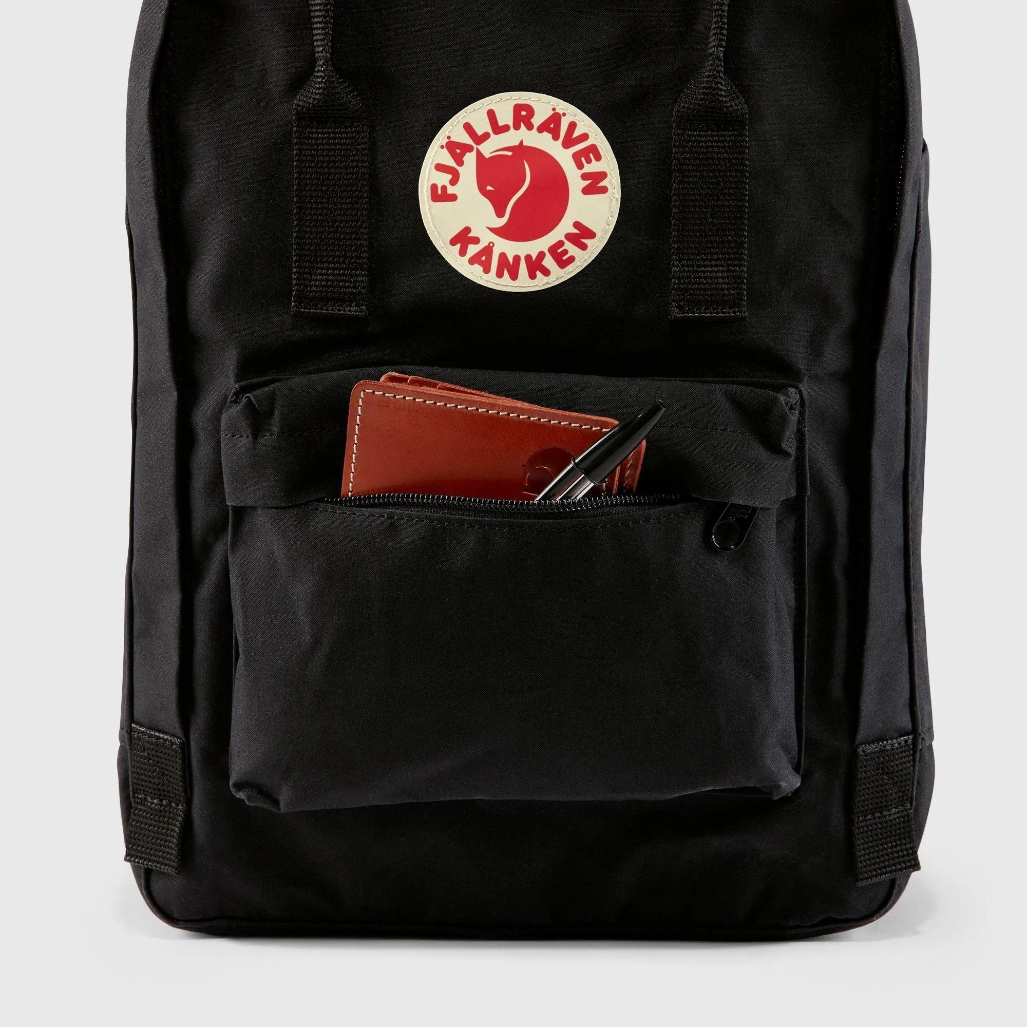 Mochila Fjallraven Kånken Laptop 13" Black - ECRU