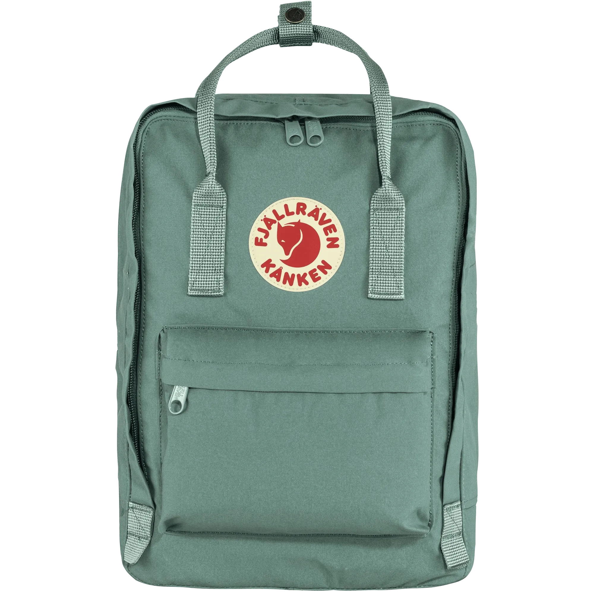 Mochila Fjallraven Kånken Laptop 13" Frost Green - ECRU