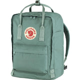 Mochila Fjallraven Kånken Laptop 13" Frost Green - ECRU