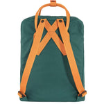 Mochila Fjällräven Kanken Original Arctic Green Spicy Orange - ECRU