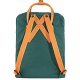 Mochila Fjällräven Kanken Original Arctic Green Spicy Orange - ECRU