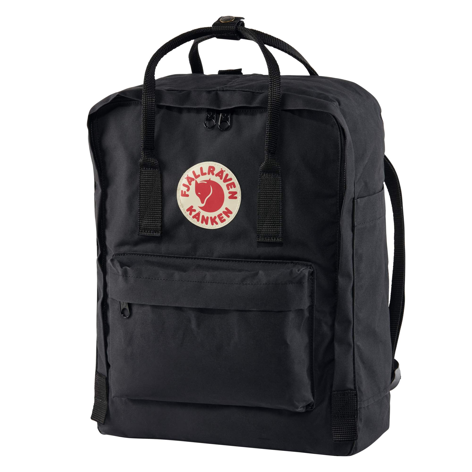Mochila Fjallraven Kanken Original Negra - ECRU