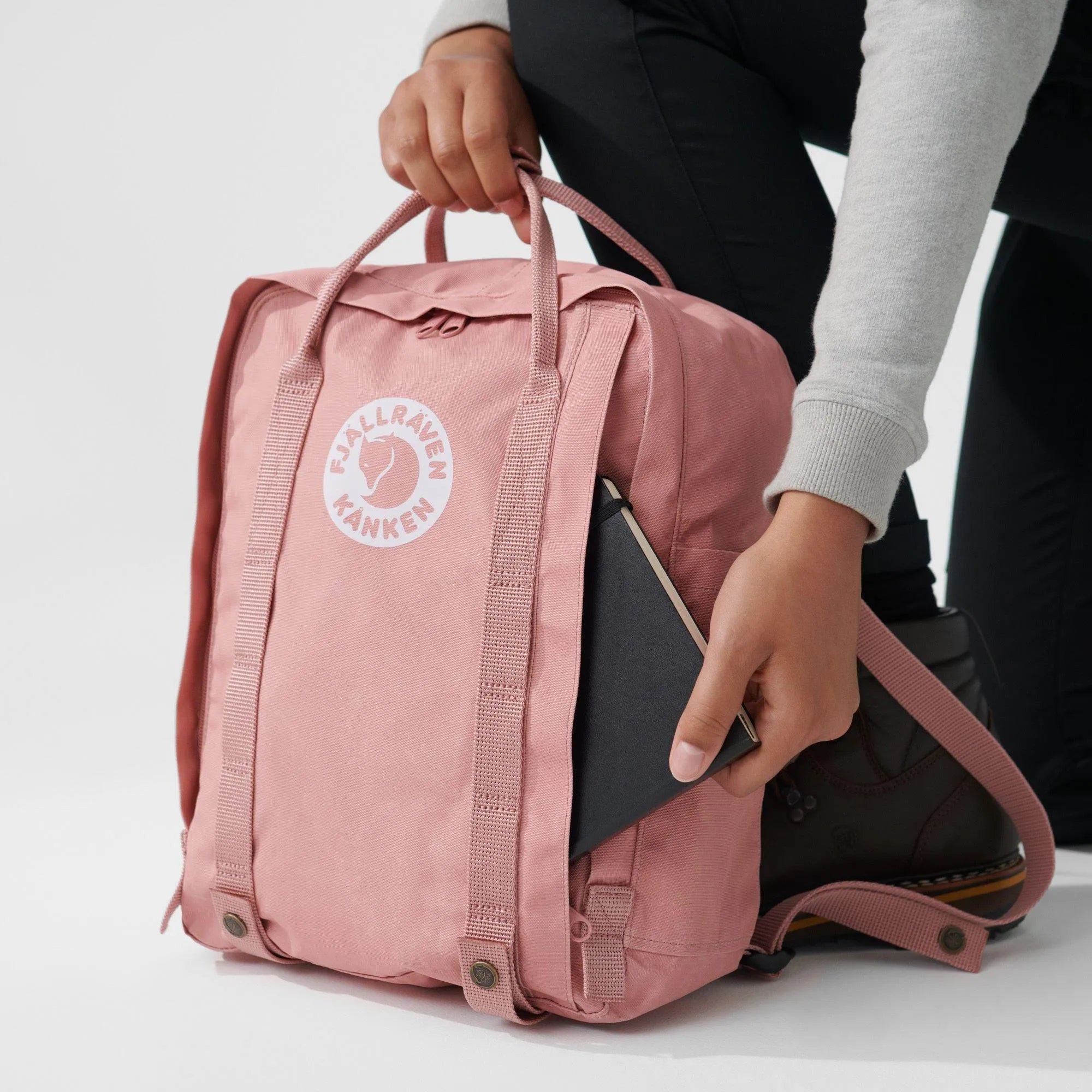 Mochila Fjallraven Tree-Kånken Lilac Pink - ECRU