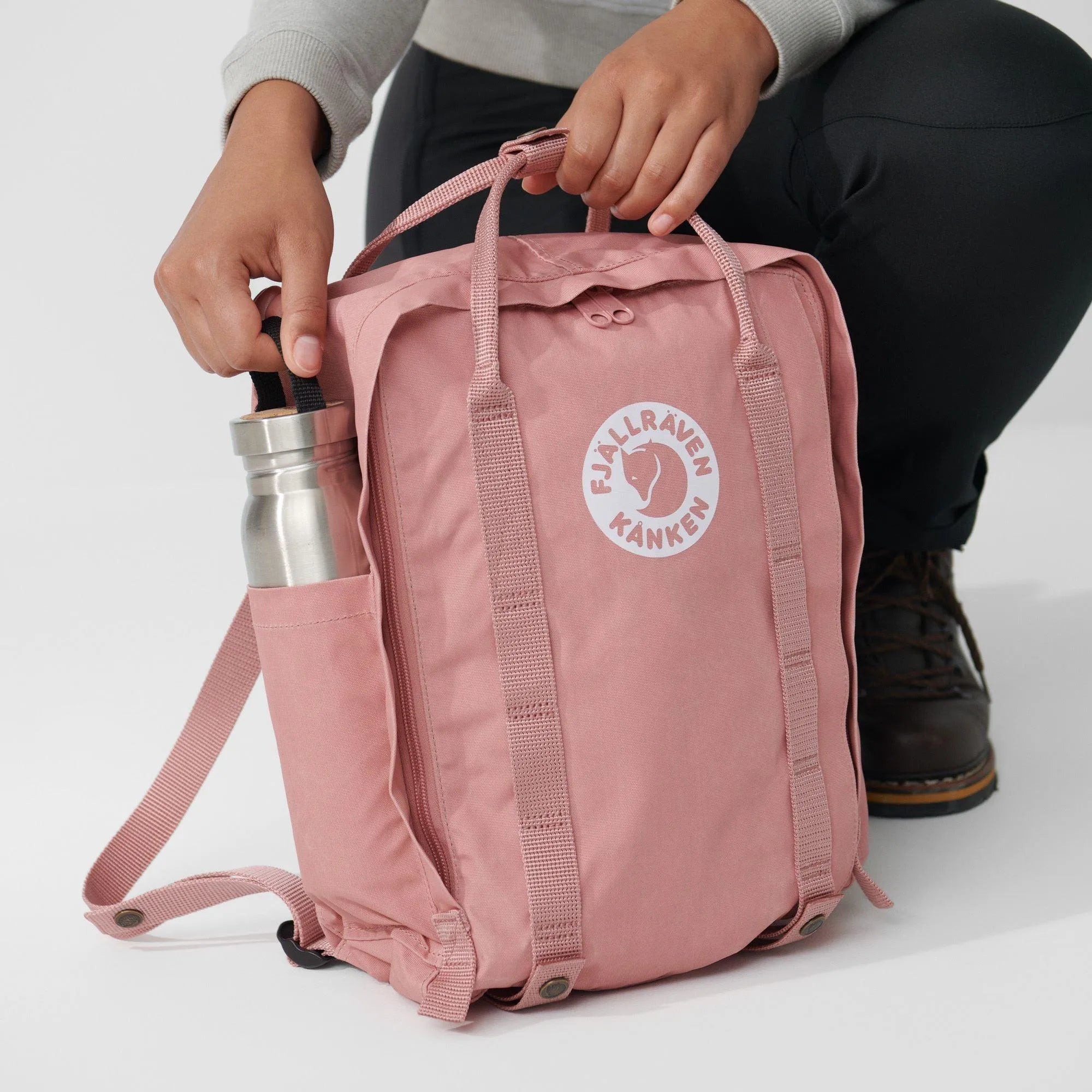 Mochila Fjallraven Tree-Kånken Lilac Pink - ECRU